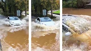 Customer States My Tesla Auto-Drove Through a Flood!! | Just Rolled In