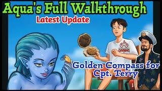 Aqua Full Walkthrough | Summertime Saga 0.20.1 | Golden Compass for Capt. Terry Complete Storyline