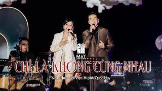 Chỉ Là Không Cùng Nhau - Bạch Công Khanh & Trương Thảo Nhi live at #maylangthang