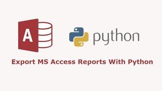 Connect Python With MS Access using VS Code