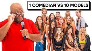 10 Models Try Not To Laugh VS Comedians