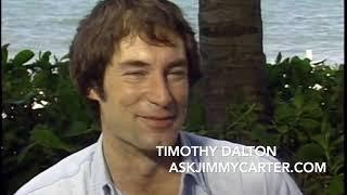 Timothy Dalton/007 License to Kill with Jimmy Carter