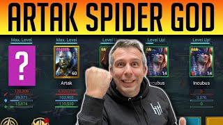 ARTAK EASY SPIDER DUO! EVERYONE CAN BEAT SPIDER 20! | Raid: Shadow Legends