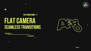 FLAT CAMERA TRANSITIONS - DAVINCI RESOLVE - PREMIERE PRO