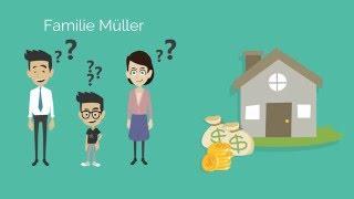 Erklärvideo zu privater Immobilienfinanzierung - Wie funktioniert das?