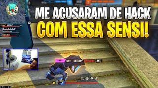 FINALMENTE REVELEI A MELHOR SENSIBILIDADE PARA DAR MUITO CAPA NO FREE FIRE ! A MIRA NÃO TREME ️