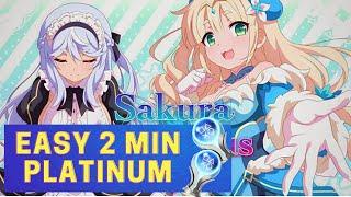 EASY 2 MIN PLATINUM || Sakura Succubus V Trophy Guide || 100% Walkthrough