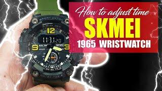 How to Adjust the Time of SKMEI 1965 Watch