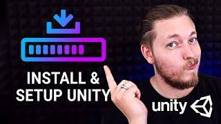 HOW TO INSTALL & SETUP UNITY  | Getting Started With Unity | Learn Unity For Free