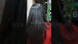 Saanjh Beauty Salon and Academy Indore | Hair Straitening | Kera Protein | For More Please Subscribe