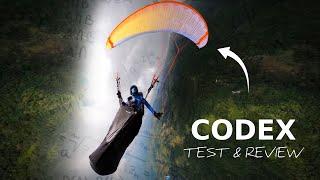 "ONE A BIT UNCOMFORTABLE THING IS..." - NOVA Paragliders CODEX Test & Review