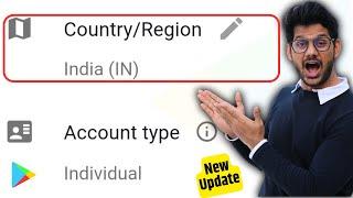 How To Change Google Play Store Country |PlayStore Country Change  | New and  Easy Method