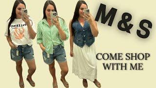 Marks & Spencer.. Come Shop With Me & Try On Haul..  What’s New In M&S Summer 2024!