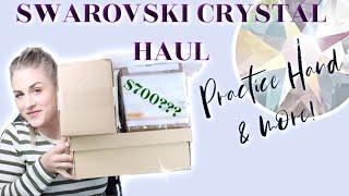 SWAROVSKI CRYSTAL HAUL | NEW RED IGUANA PRACTICE HAND AND MORE...