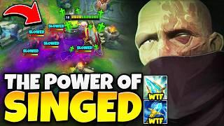 This video shows you the true power of Singed...