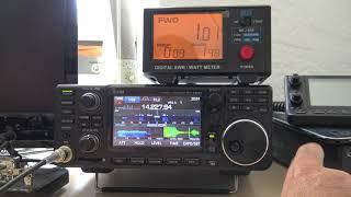 Racking Up DX Contacts On Ham Radio, Gang Busters, 20 Meters