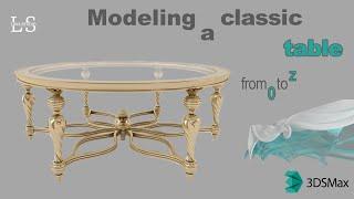 "Unlock Table Modeling Secrets to Generate Results Fast!"- 3ds max Modeling Tutorial