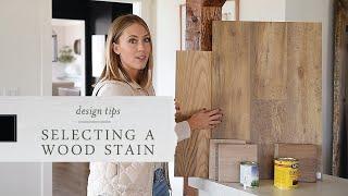 How to Select a Wood Stain | Matching Wood Stains