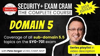 CompTIA Security+ Exam Cram - 5.5 Audits & Assessments (SY0-701)