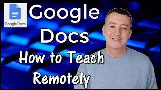 How to teach remotely with Google Docs. #googledocs #teachonline