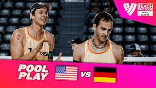 Partain/Benesh vs. Ehlers/Wickler - Pool Play Highlights Tepic 2024 #BeachProTour