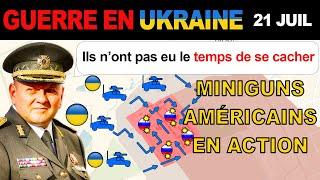 21 juil : Raid MaxxPro incroyable : les forces ukrainiennes écrasent les Russes !
