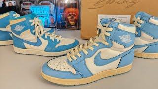 Air Jordan 1 UNC by Developer Boring VS 1985 OG