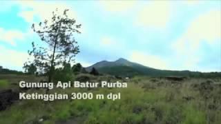 Terbentuknya Kaldera dan Danau Gunung Batur Bali