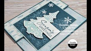 Stampin' Up! Decorative Trees Card  - 10/15/24