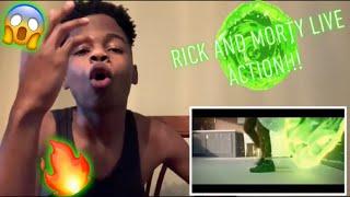 Rick and Morty Live Action!!! Reaction to Rick and Morty is Real.