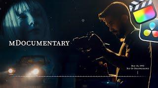 mDocumentary — Ultimate Narrative Tools & Effects for Final Cut Pro and DaVinciResolve — MotionVFX