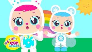 ¡ Qué sorpresa !  My Little CRY BABIES  Bebés Llorones canciones infantiles en español