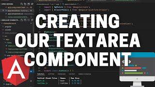 Creating our Textarea for String Input - Character Counting Site Angular