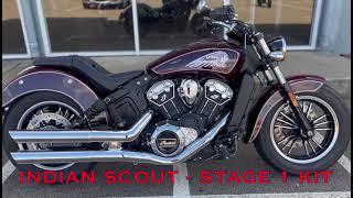 INDIAN SCOUT 2022 - STAGE 1 VANCE AND HINES, AIRBOX, TUNE RISING SUN TOWNSVILLE