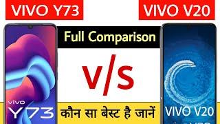 Vivo Y73 vs Vivo V20 || Full Comparison || Vivo V20 vs Vivo Y73