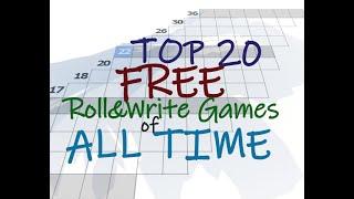 My Top 20 Free Roll and Write Games of All Time  [03/22]