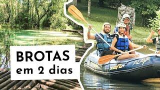 BROTAS EM 2 DIAS  rafting, tirolesas e areia que canta