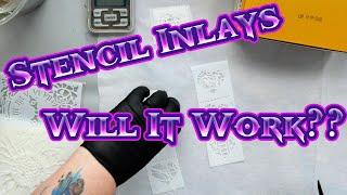 Stencil Inlays With Silicone Putty Will It Work?/ EP 210