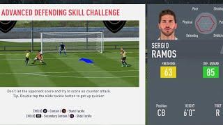 [FIFA20] Advanced defening skill challenge #2 / 16920pts / 14th in the global ranking / Sergio Ramos