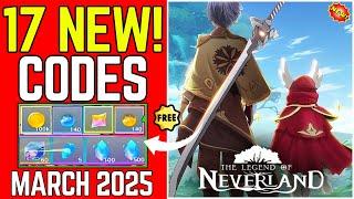 ️MARCH UPDATELEGEND OF NEVERLAND PROMO CODES 2025 - LEGEND OF NEVERLAND CODES 2025 (️MARCH)