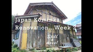 Kominka Renovation - Yard Cleanup - Week Two!