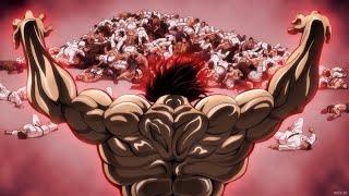 バキ最高の戦い - Baki vs Yujiro, The strongest man activates his Demon Power destroy planet