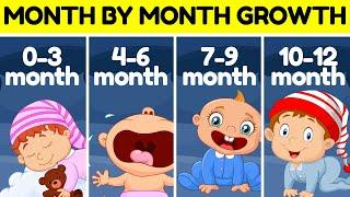 Baby Month By Month Development and Growth After Birth