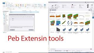 How to install Peb Extension tools in tekla structure 2020 | 2023