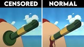 One Piece Moments That Got CENSORED! 4Kids VS Original Scenes from One Piece