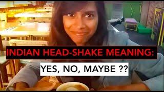 INDIAN HEAD SHAKE/WOBBLE MEANING: YES, NO, MAYBE. TAPUR EXPLAINS...