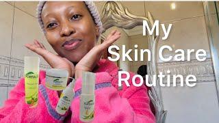 My Daily skincare routine|| Portia M Marula Products|| South Africa YouTuber.