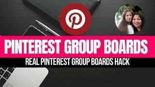 Pinterest Group Boards