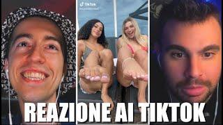 REAZIONE AI TIKTOK STRANI..