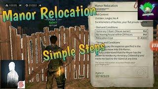 How to move Manor in Camp - LifeAfter